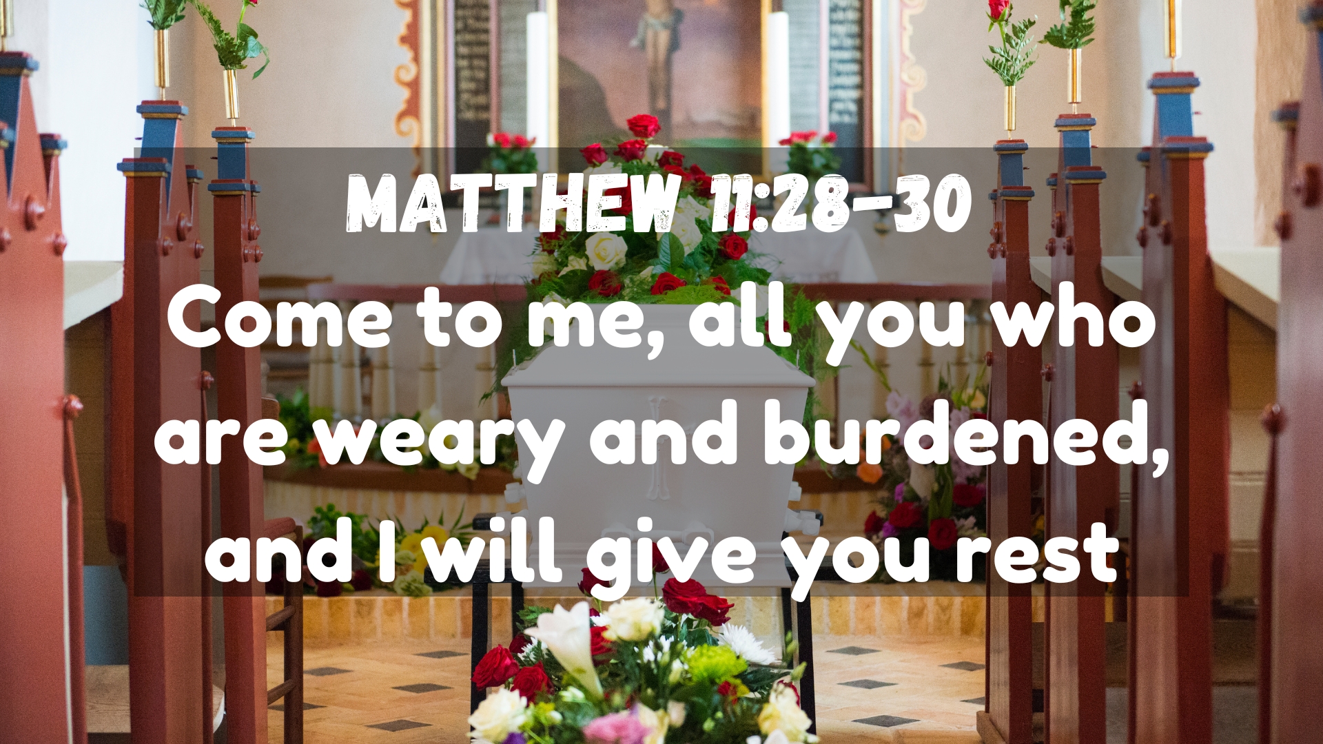 Matthew 11:28-30