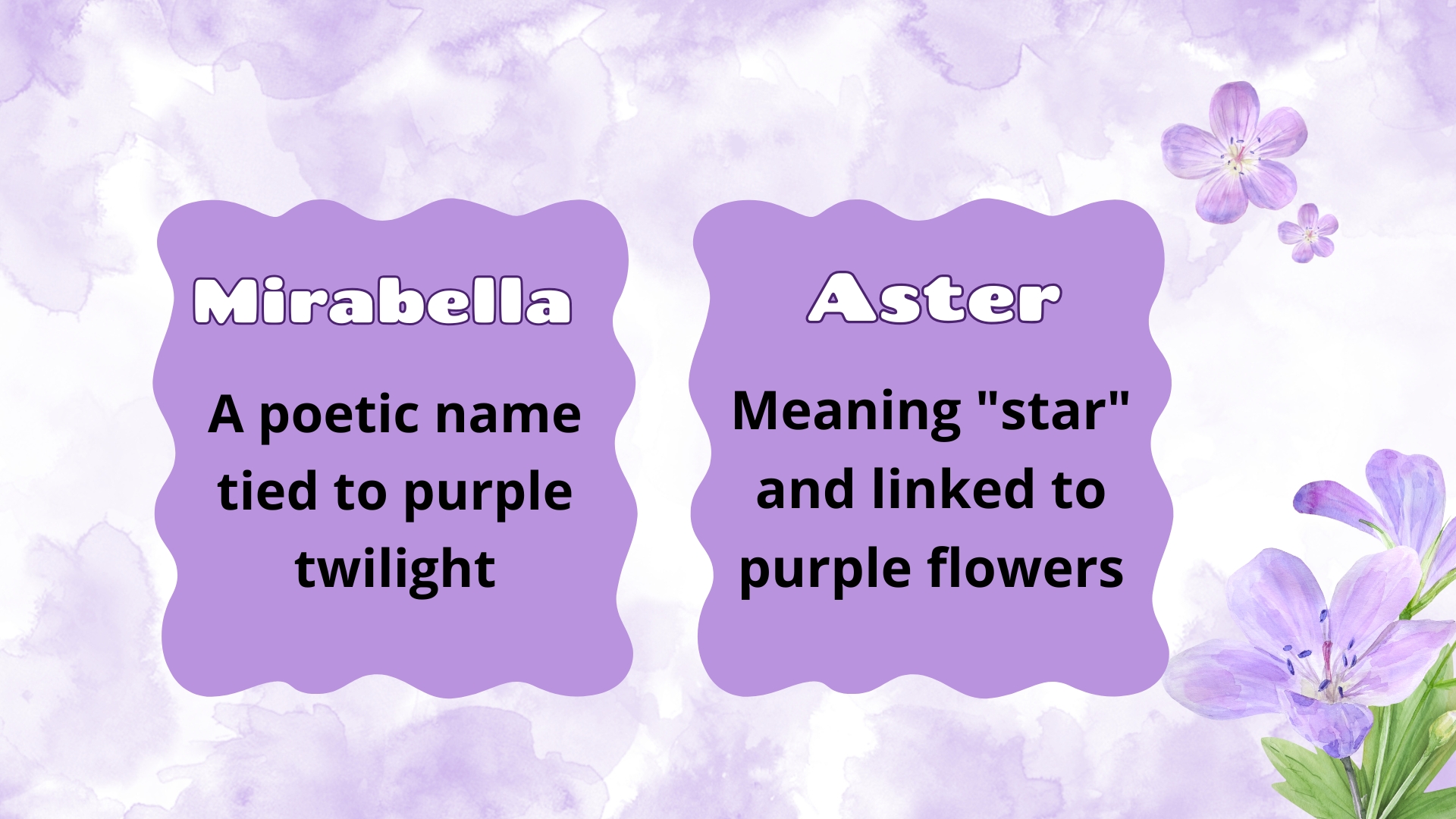 Gorgeous Girls that Names Meaning Purple