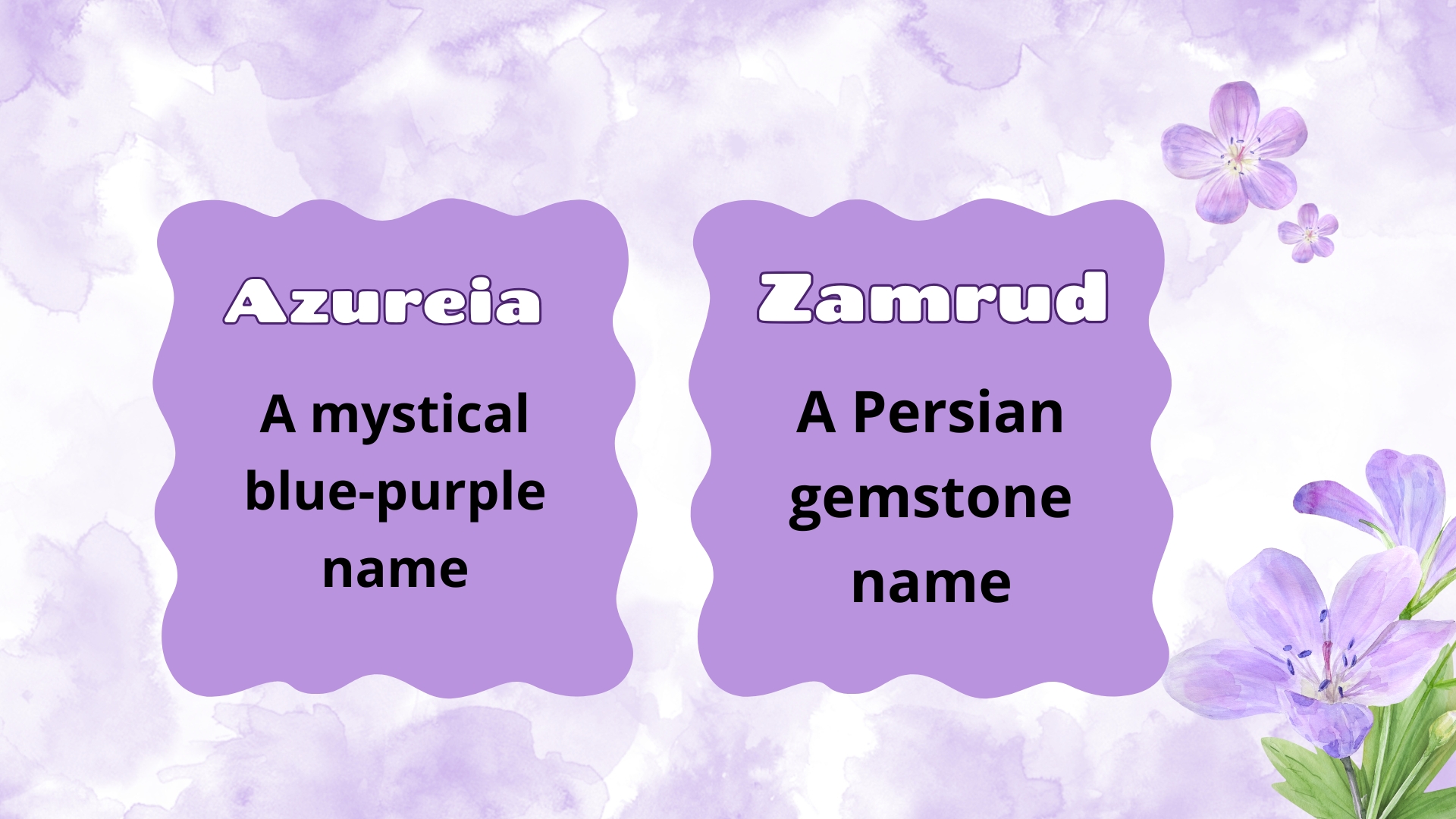 Gorgeous Girls that Names Meaning Purple