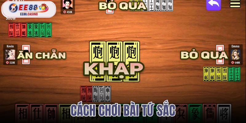 cách chơi bài tứ sắc